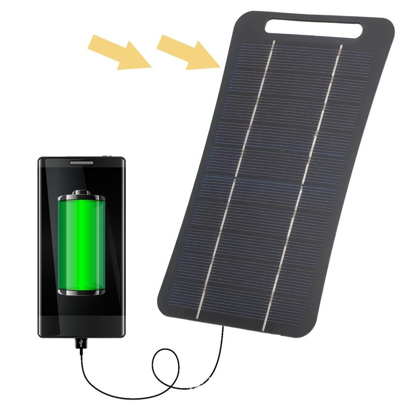 Solar Emergency Charger - 2W Güneş Enerjili Şarj Cihazı Taşınabilir