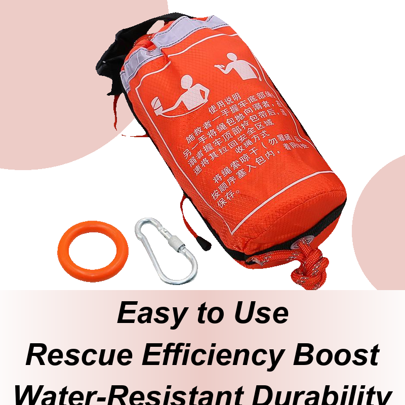 Rescue Rope Throw - Atılabilir Flotasyon Cihazı Yüzen Atma Çantası