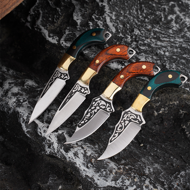 EDC Kamp Ahşap Saplı Bıçak Kes - Bushcraft Knife Fixed incelemesi ve fiyatı