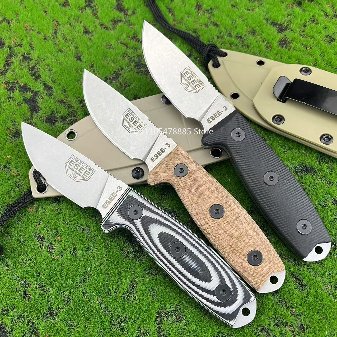 Pratik Kesme Bıçağı ESEE-3 Dış - Bushcraft Knife Fixed incelemesi ve fiyatı
