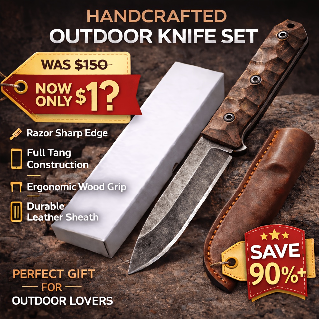Hassas İşçilikli Dış Mekan Çok - Bushcraft Knife Fixed incelemesi ve fiyatı