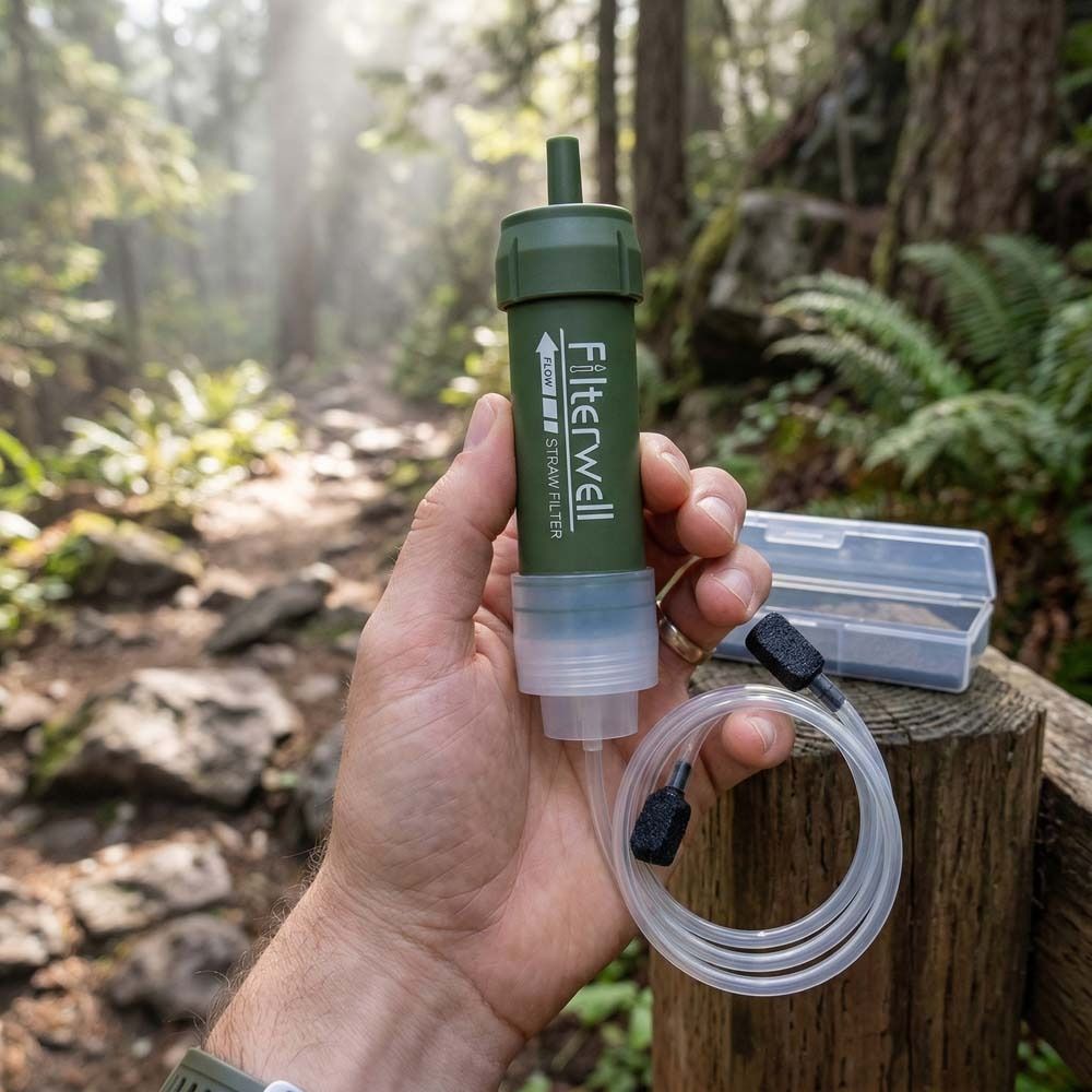 Mini Su Filtresi Pipeti Doğrud - Water Purification Straw incelemesi ve fiyatı