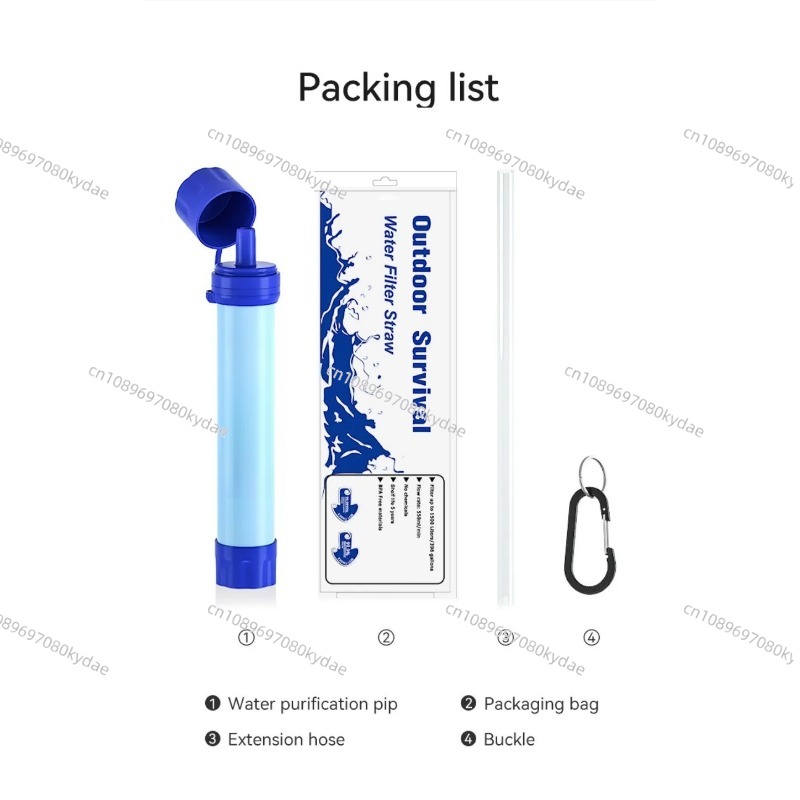 Su Arıtma Ekipmanı Açık Hava S - Water Purification Straw incelemesi ve fiyatı